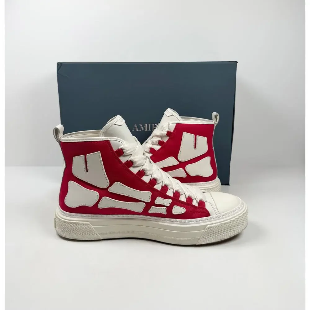 Size 47EU/14US - Amiri Skel Court High Top Red